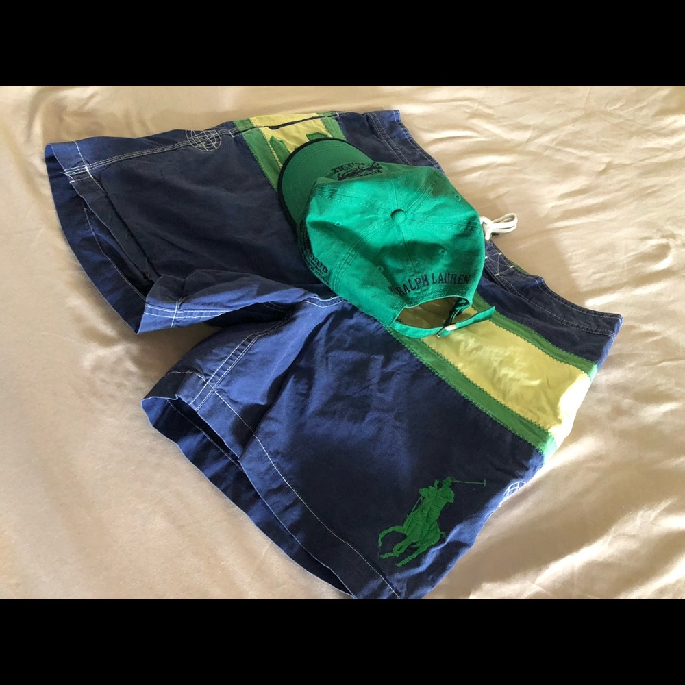 Pole trunks and hat